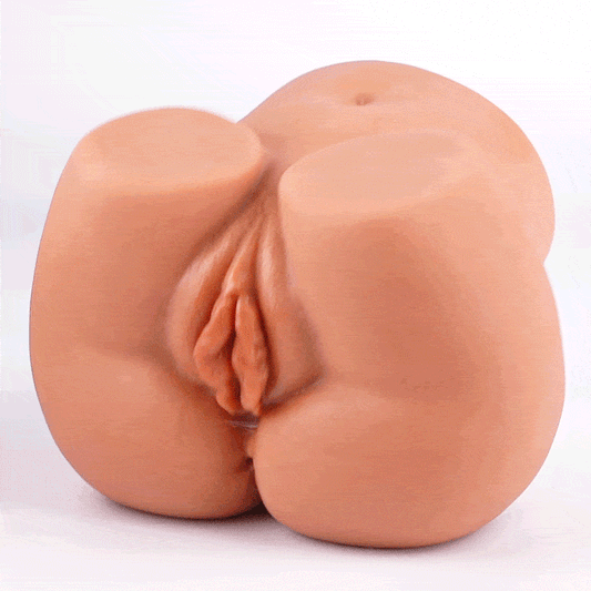 Calliope - Glúteos simulados con labios extragrandes, restauración 1:1 de vagina y ano reales