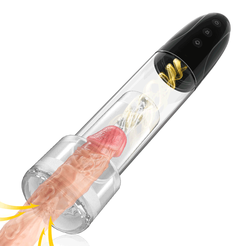 Moruioy 2 em 1 bomba de pênis automática 3 modos de sucção