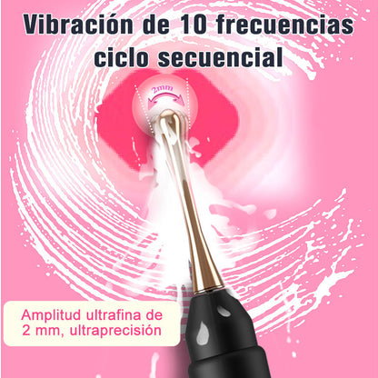 Bolígrafo de orgasmo mejorado 4 en 1 con 3 accesorios intercambiables