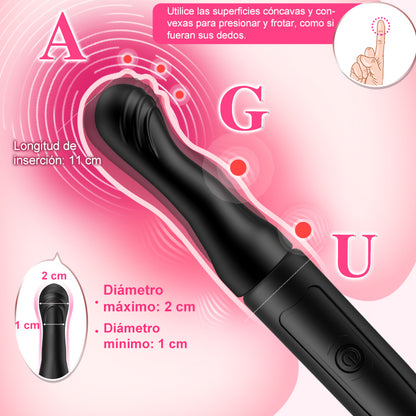 Bolígrafo de orgasmo mejorado 4 en 1 con 3 accesorios intercambiables
