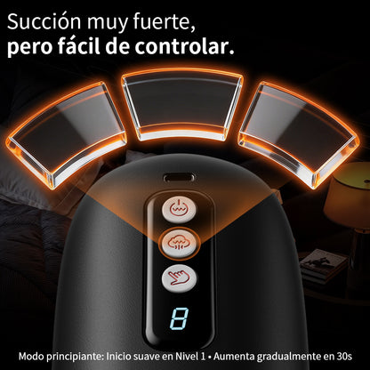Sophia – Succión Poderosa Mejor Valor Dimensionamiento Cristalino Claro Masturbador Masculino Automático