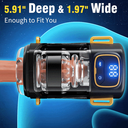 【Preventa hasta el 27 sept】ThrustMate Pro – Masturbador con 300 embestidas/min