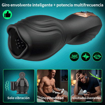 Alex - Entrenador de Glande Inteligente con Rotación y Vibración Multi-Frecuencia