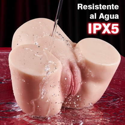 Alisa Masturbadores Realistas Vibradores con Doble Entrada 2.5kg