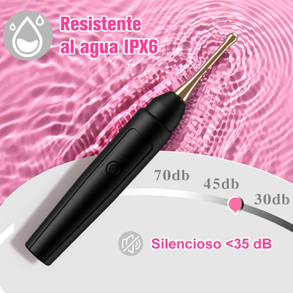 Bolígrafo de orgasmo mejorado 4 en 1 con 3 accesorios intercambiables