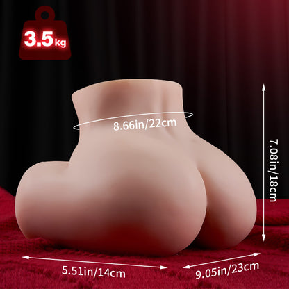 Alisa Masturbadores Realistas Vibradores con Doble Entrada 2.5kg