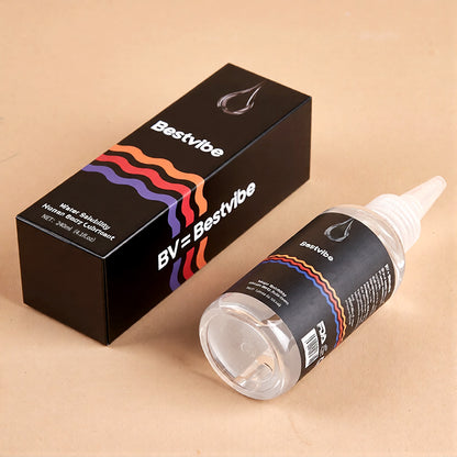 Seekheart X Bestvibe Lubricante a base de agua 240ml/120ml, lubricante íntimo de larga duración, seguro para juguetes y compatible con preservativos
