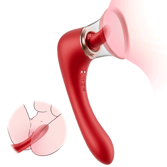 Chupete Chupando Vibración Clítoris Vibrador Estimulación del Pezón