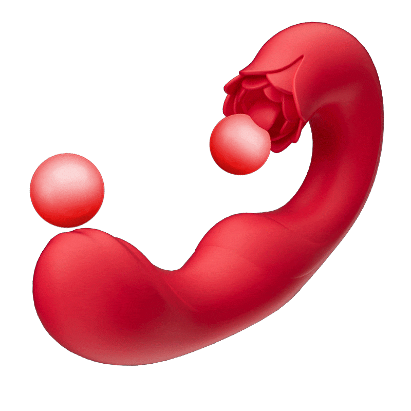 Tina - Vibrador para Mujeres con 7 Frecuencias de Vibración, Balanceo y Lamedura de Lengua