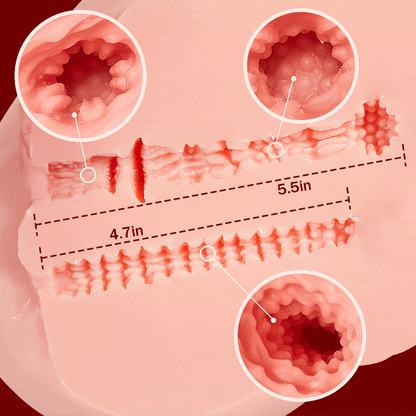 【HOT】Masturbador 3D Estructura realista nalgas vagina ano 5.5KG