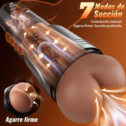 Bolt - Juguetes de coño de bolsillo realistas con forma de culo | Copa masturbadora anal masculina