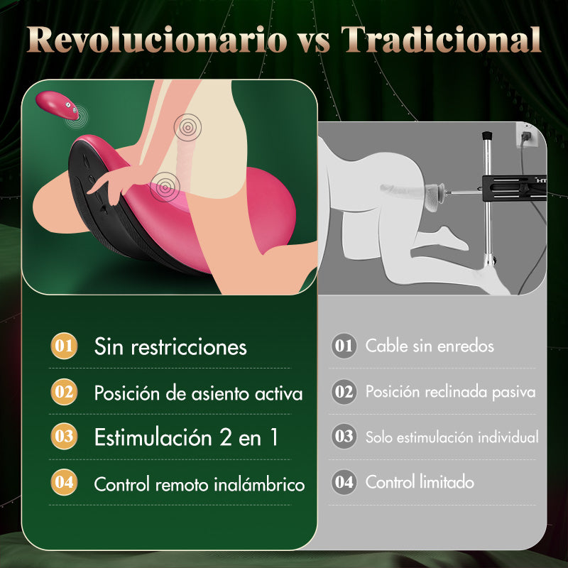 Seekheart - Experiencia de conducción VVD Rider Desire Diseño innovador con controles duales