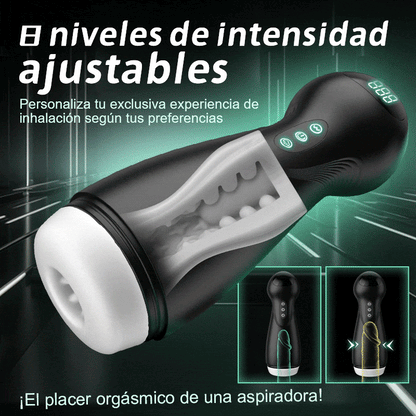 Evolution-8 Succionador 10 Vibrador One Touch Orgasmo Masturbador Digital al Vacío