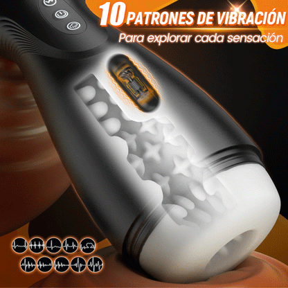 SolaceX - 8 Succionador 10 Vibrador One Touch Orgasmo Masturbador Digital al Vacío