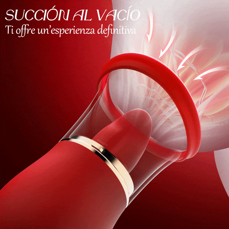 Chupete Chupando Vibración Clítoris Vibrador Estimulación del Pezón