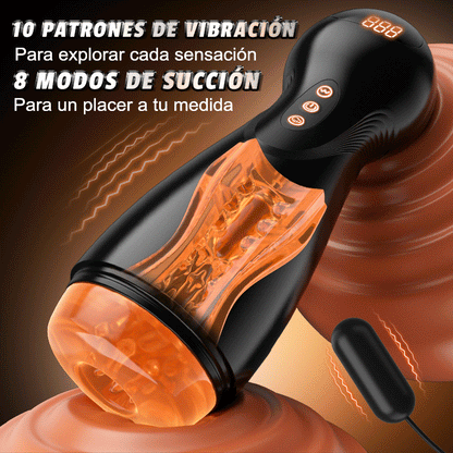 Evolution-8 Succionador 10 Vibrador One Touch Orgasmo Masturbador Digital al Vacío