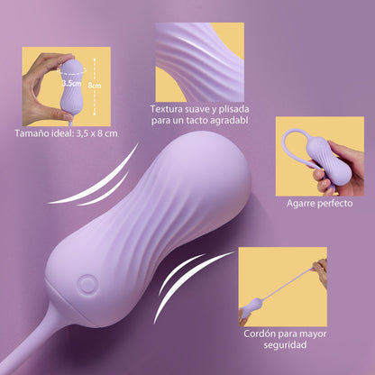 Elf — Vibrador con Vibración y Rotación de 9 Frecuencias, Estimulación de 360°