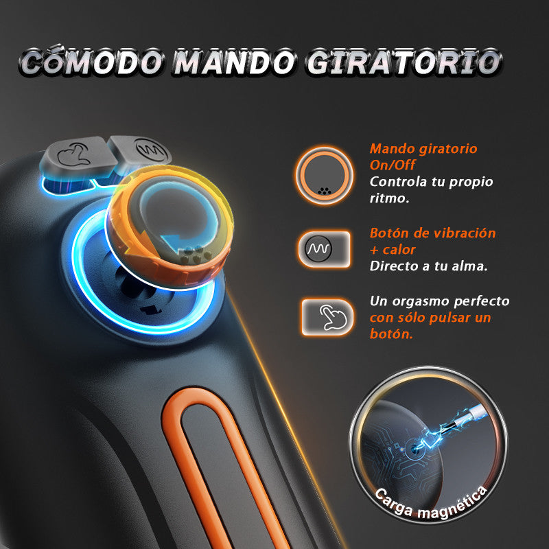 Alien  5 en 1 Masturbador  10 Vibraciones 4  Chupadas  Empujar+Vibrar+Chupar+Voz+Calor