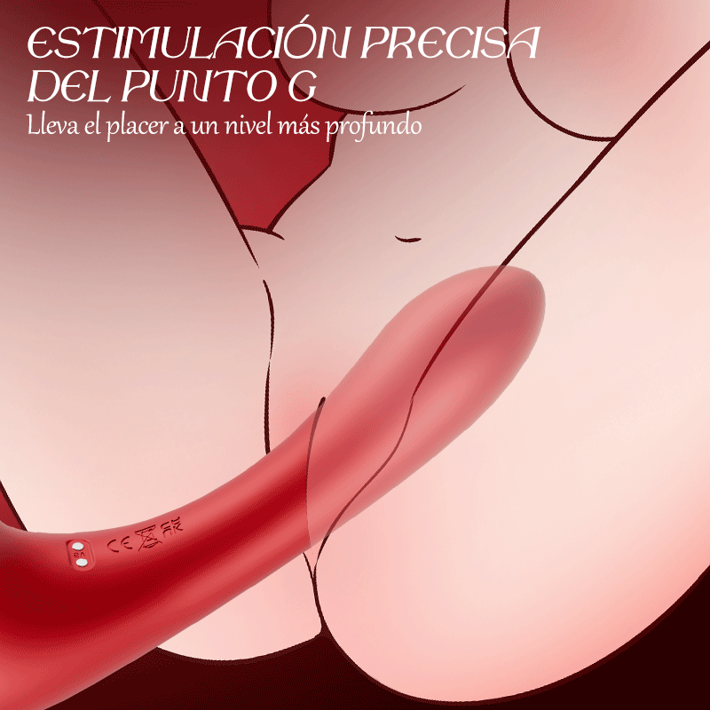 Chupete Chupando Vibración Clítoris Vibrador Estimulación del Pezón