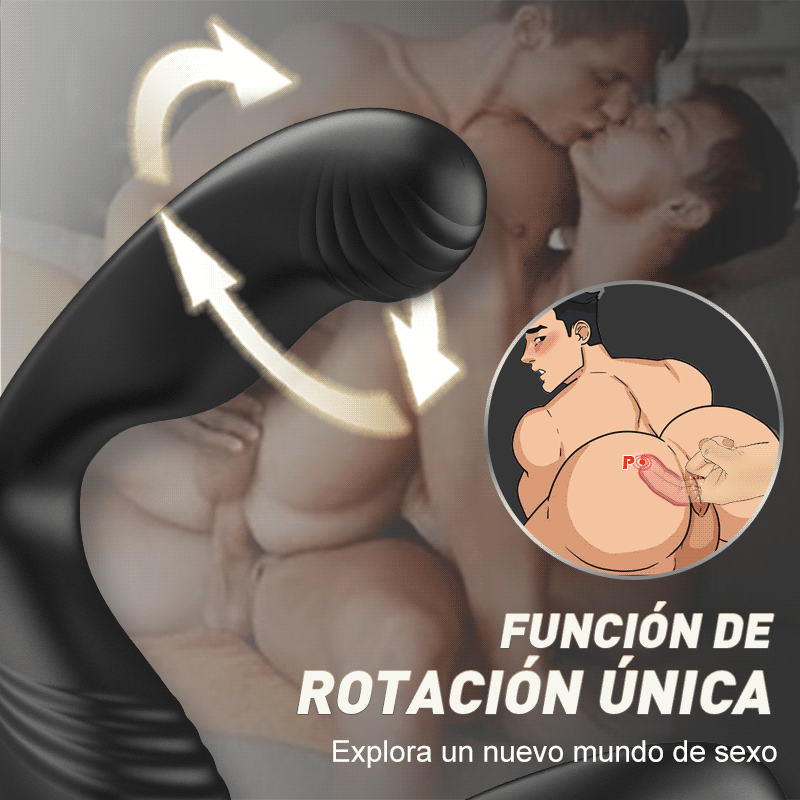 Vibración de 10 frecuencias + rotación, agrandamiento del ano, estimulación sin precedentes
