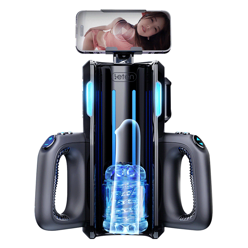 【Envío gratis】LETEN 10 Potente masturbador con motor de alta velocidad y soporte para teléfono