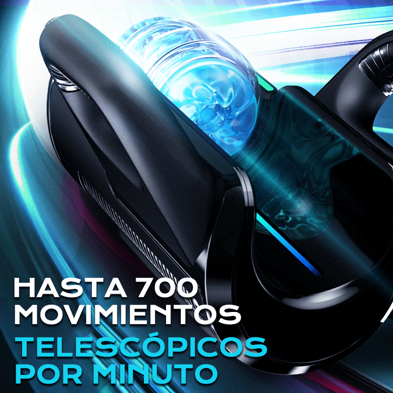 【Envío gratis】LETEN 10 Potente masturbador con motor de alta velocidad y soporte para teléfono