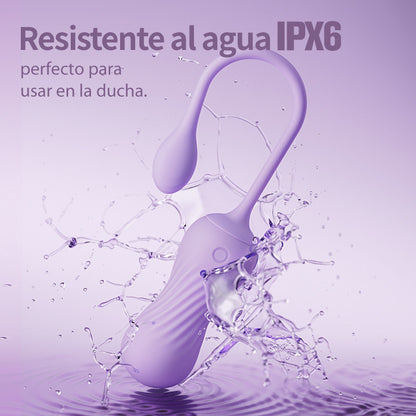 Elf — Vibrador con Vibración y Rotación de 9 Frecuencias, Estimulación de 360°