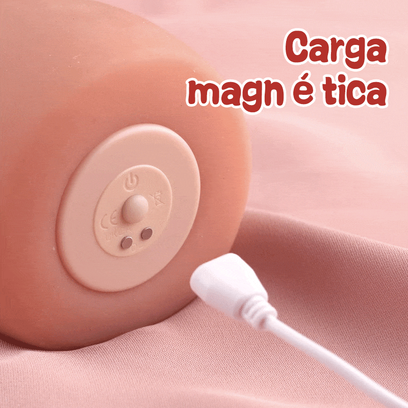 Hanny Temptation - Vagina de bolsillo para lamer la lengua con 3 velocidades de vibración y 7 frecuencias en color nude