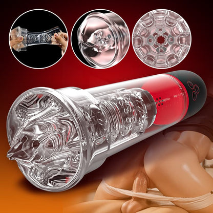 Bomba de pene automática vibración 3 succión 9 vibración S-HANDE