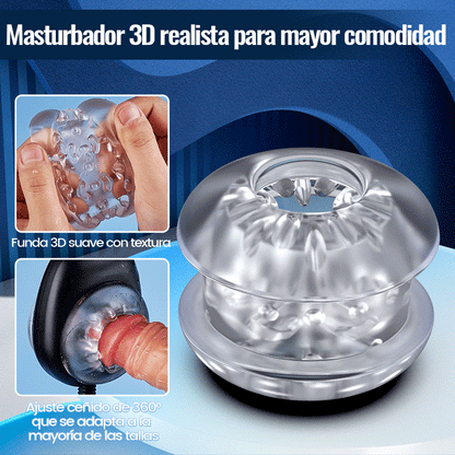 AssistPro-9 Estiramiento 9 Cinturón vibratorio Masturbador portátil