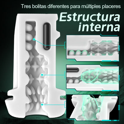 Evolution-8 Succionador 10 Vibrador One Touch Orgasmo Masturbador Digital al Vacío
