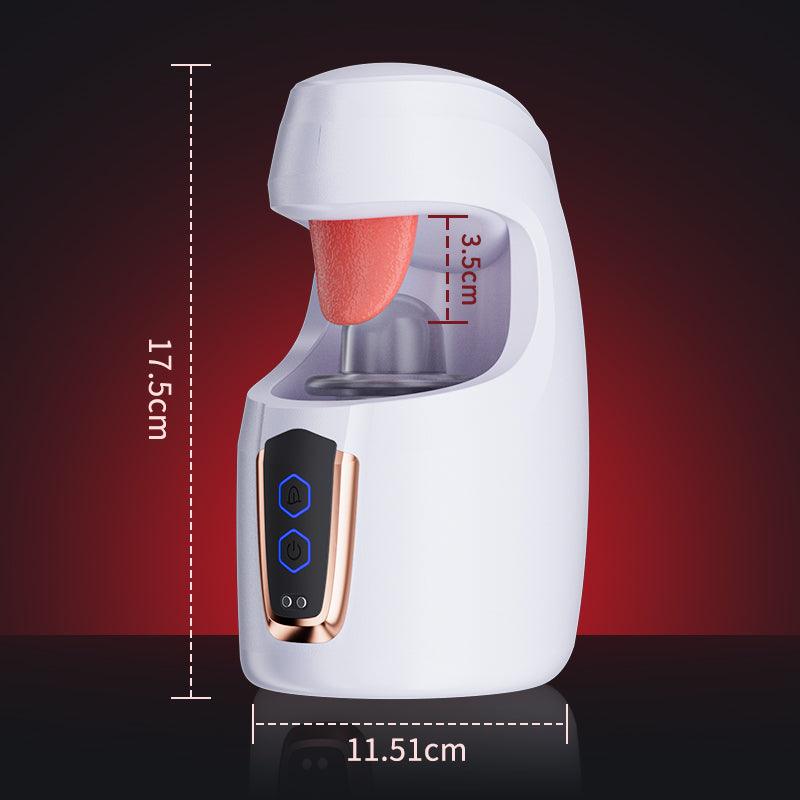 Estimulador de entrenamiento masculino Glamour Blowing Queen 10 con Boost