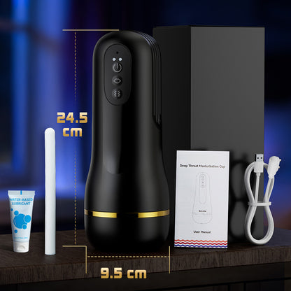 【Los más vendidos del Viernes Negro】5 Chupar 10 Vibrador Vagina Simulada Entrada Masturbación Masculina Copas