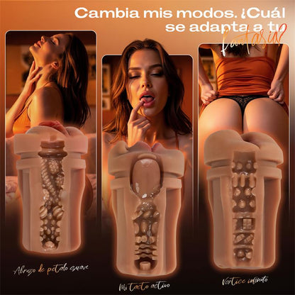 【10 $ de descuento – ¡Solo 3 días!】Bestvibe Pro – 3 fundas intercambiables, tres experiencias de placer únicas, masturbador automático para hombre con 5 niveles de succión y 10 modos de vibración