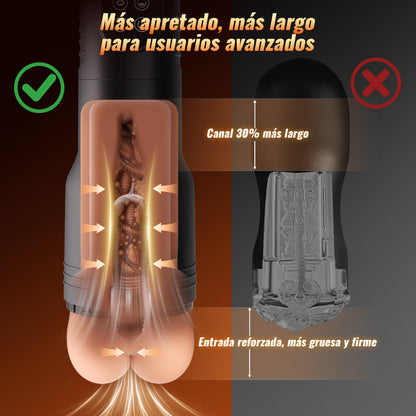 Bolt - Juguetes de coño de bolsillo realistas con forma de culo | Copa masturbadora anal masculina