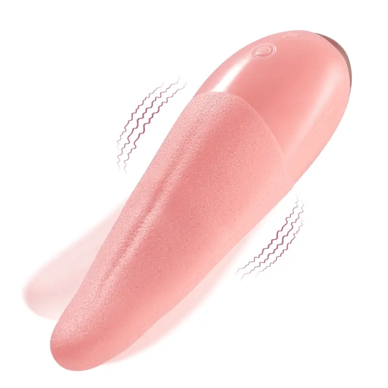 【NUEVO】 Vibrador de lengua para lamer el clítoris Helran con estimulador del punto G