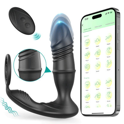 【Presale】Murphy 9 Telescopic 9 Vibration APP Prostate Massager
