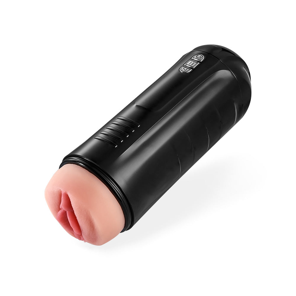 Black Rose 2 in 1 Masturbator Cup Realistic Entry 5 Suctions 7 Vibrations XINGSE