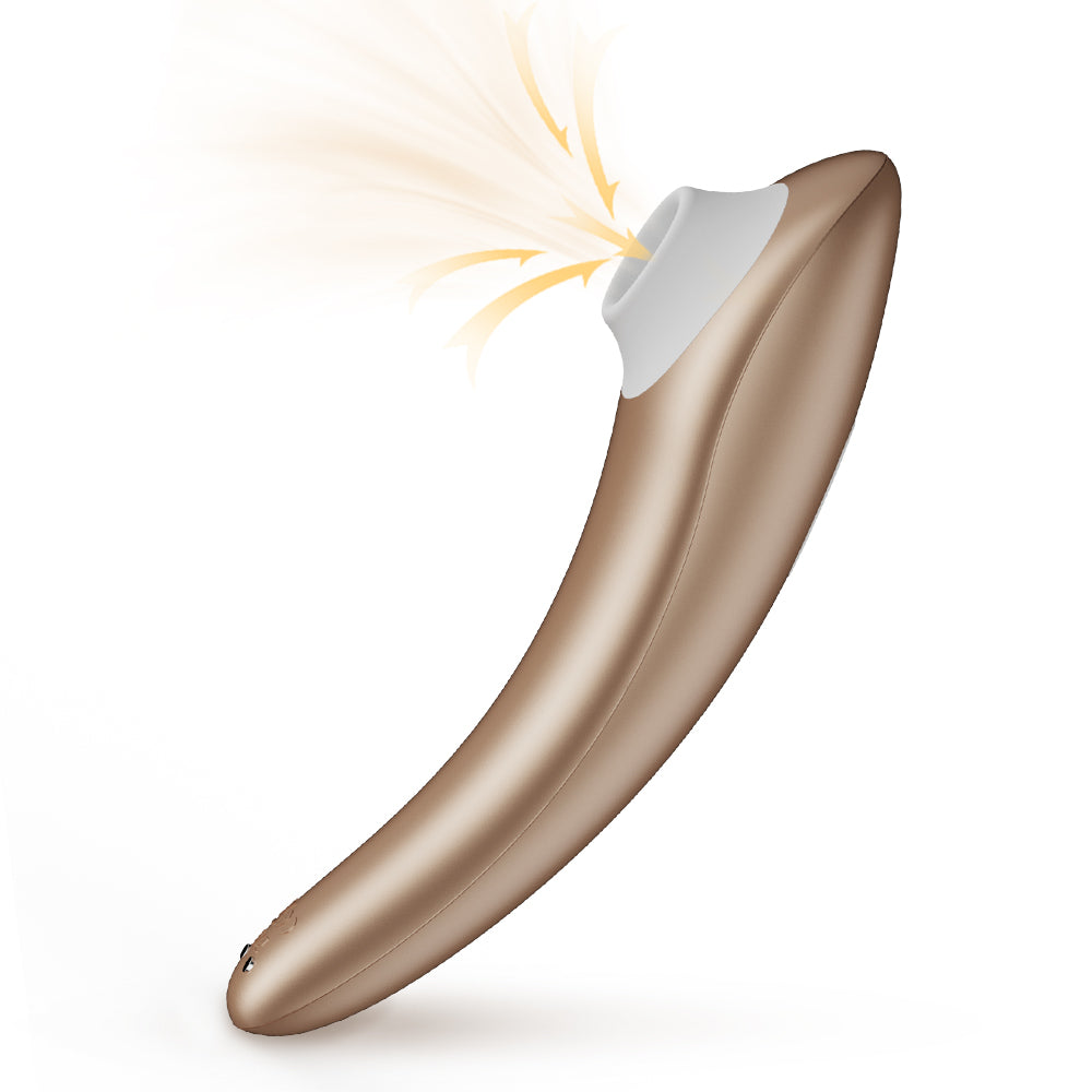 【NOVO】 Vibrador de estimulação clitoriana S-Hand Pro 5 chupar 5 vibrar