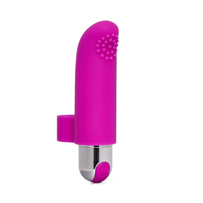 【New】Purple Finger Vibrator with 10 Vibrations