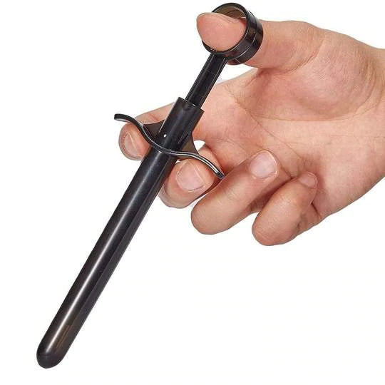 Anal / Vaginal Lubricant Syringe 10ML Black