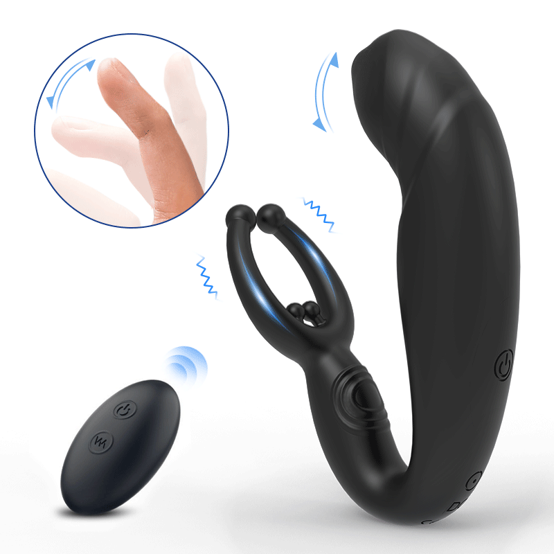 【PRESENTE】 Plugue anal multifuncional para próstata 9 em 1